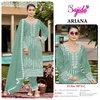 Ariana by Sajida Organza Embroidery Pakistani Salwar Kameez Suppliers In India